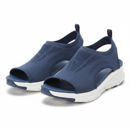 Zapatos ligeros para caminar con diseño de soporte