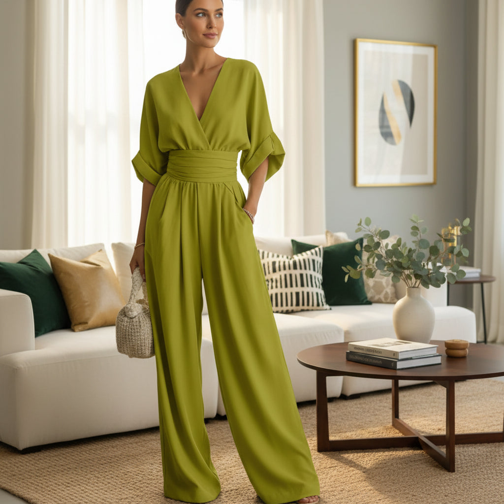 Vintage Style Casual Jumpsuits
