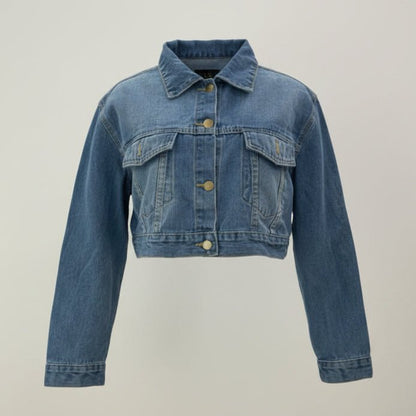 Bold Denim Jacket Fringe