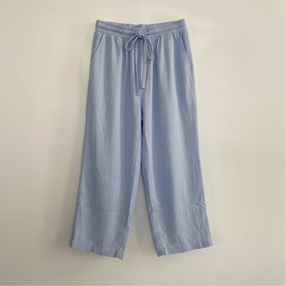 Effortless Flowing Elastic Waist Trousers
