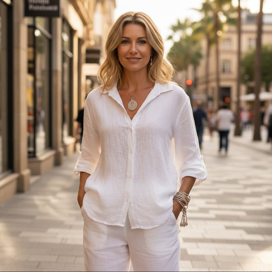 Relaxed Patterned Top