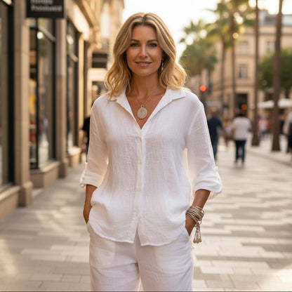 Relaxed Patterned Top