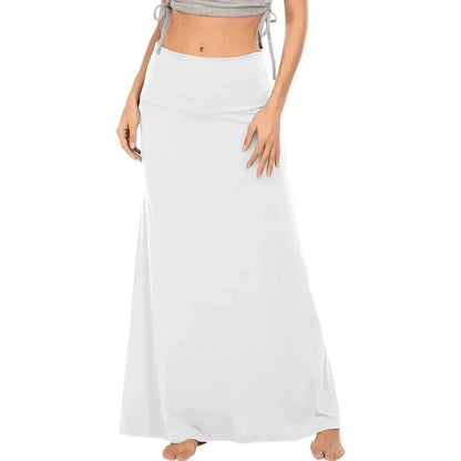 Flowy High Waist Maxi Skirt