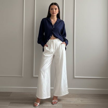 Formal Wide Leg Summer Pants