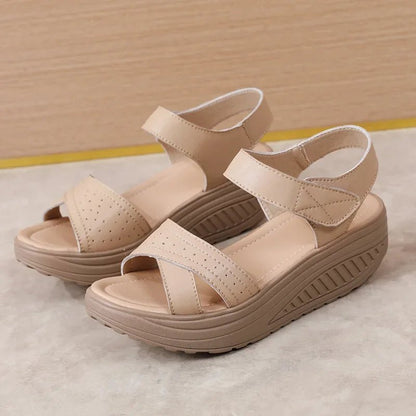 Platform Ankle Strap Sandals