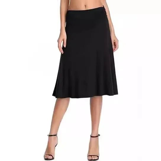 Soft Milk Silk Maxi Skirt