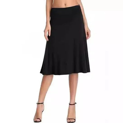 Soft Milk Silk Maxi Skirt