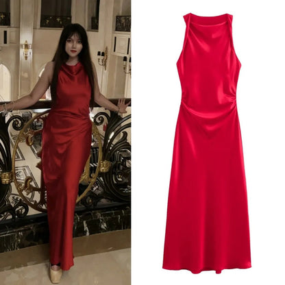 Sleek Sleeveless Dress