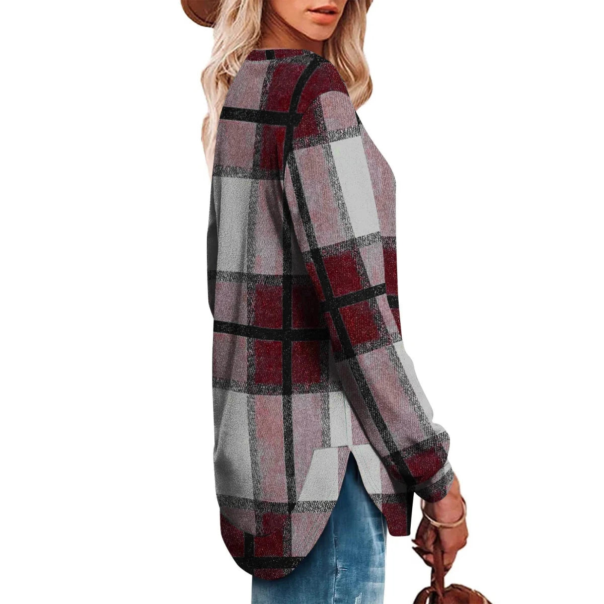 Soft Polyester Asymmetrical Top