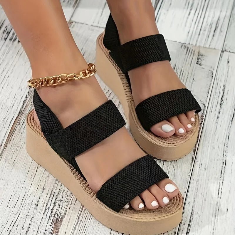 Minimalist Wedge Sandals