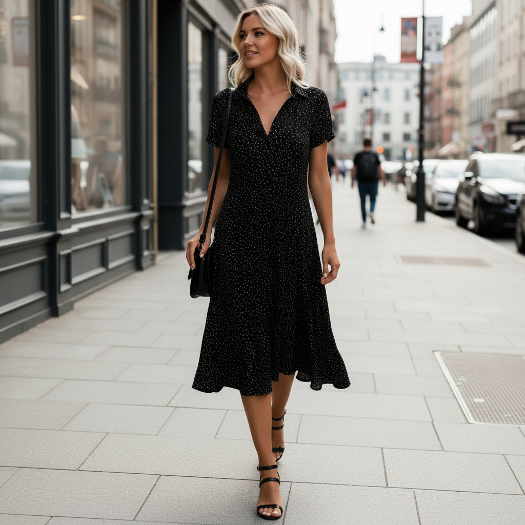 Flowy Midi Dress