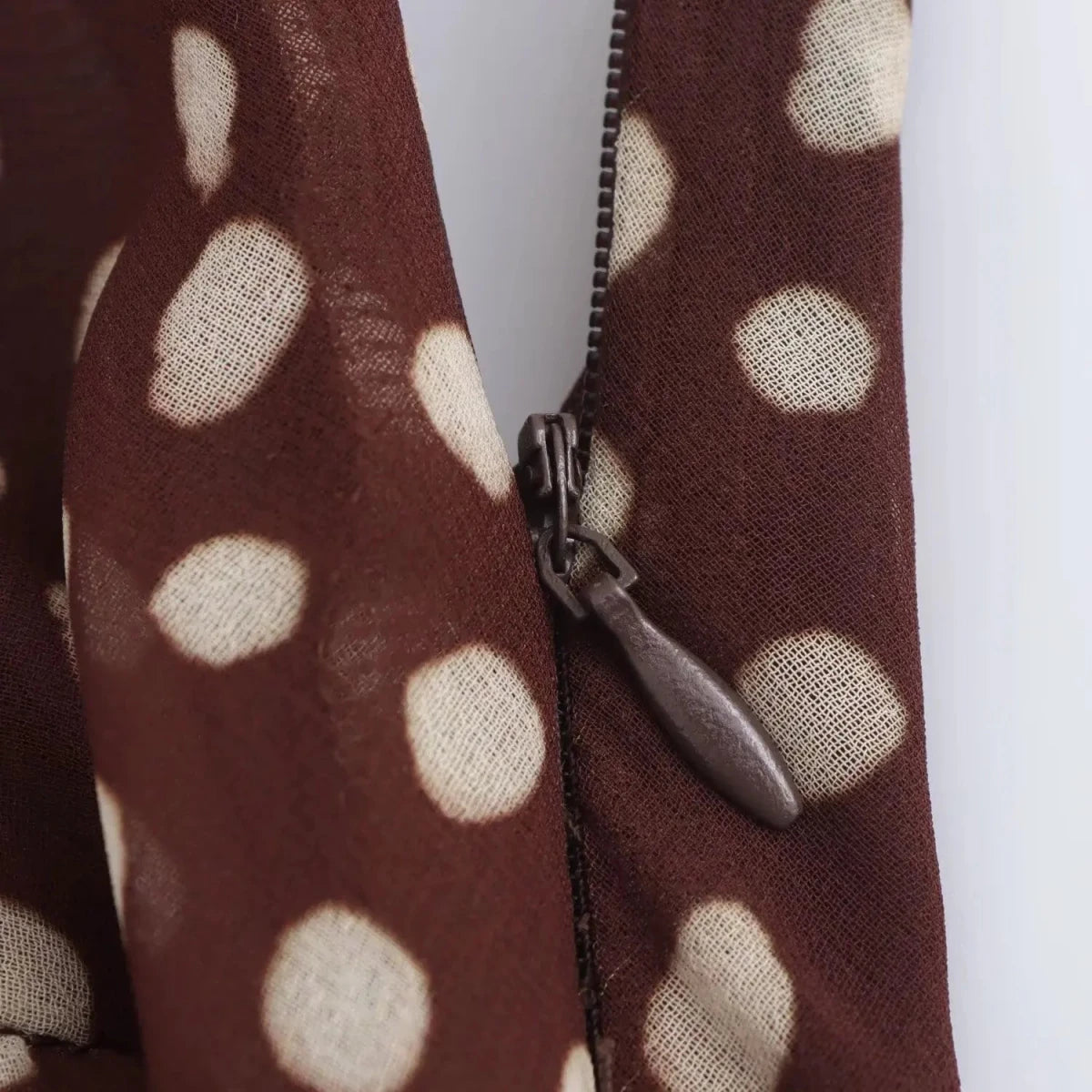 Polka Dot Layered Sleeveless Summer Dress