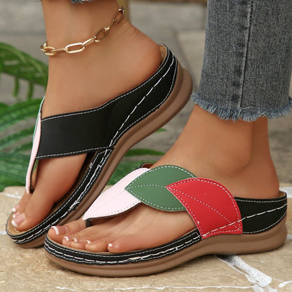 Thick Sole Platform Beach Slides