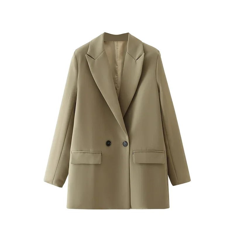 Sleek Blazer Double Button