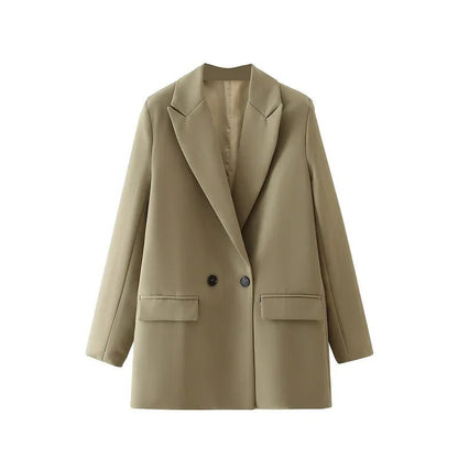 Sleek Blazer Double Button