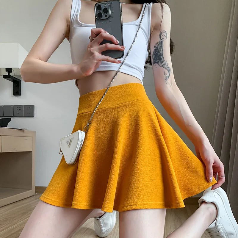Sporty Pleated Tennis Skirt