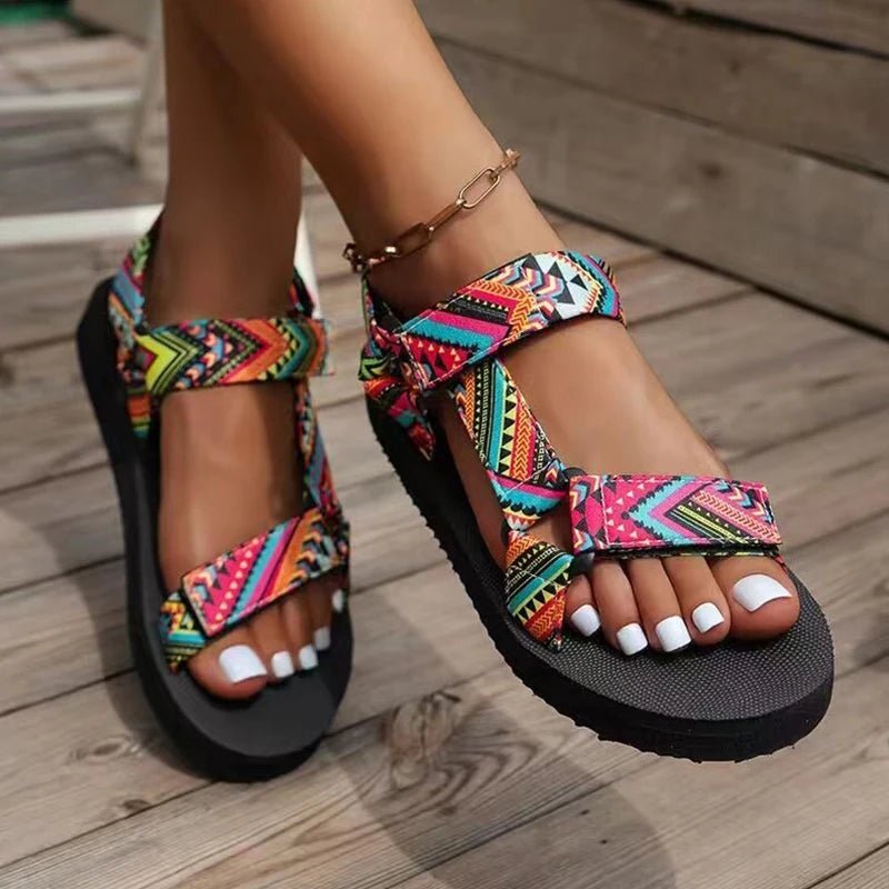 Hemp Rope Flat Beach Sandals