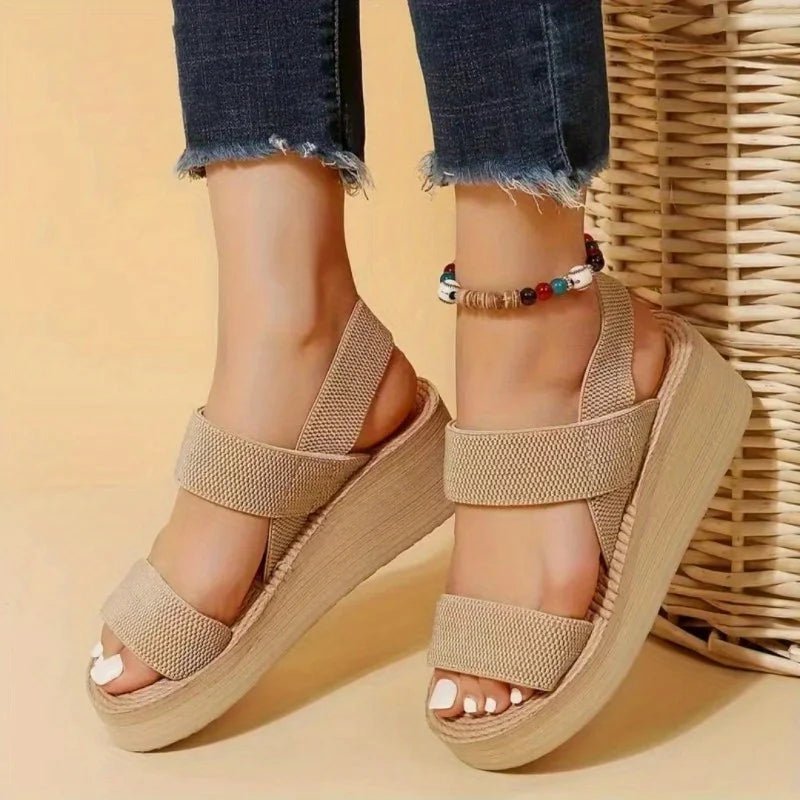 Minimalist Wedge Sandals