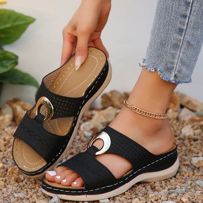 Orthopedic Platform Flip Flop Sandals