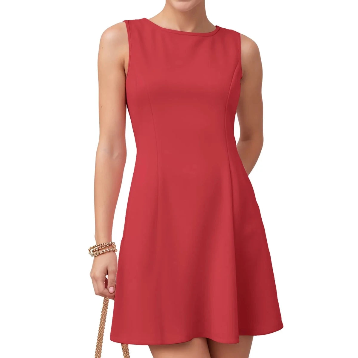 Sleeveless Bodycon Party Mini Dress