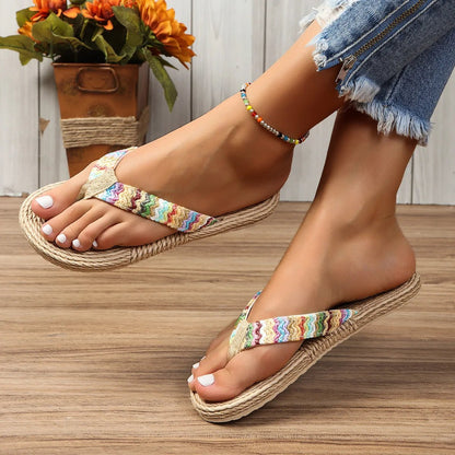 Ethnic Soft Flip Flops