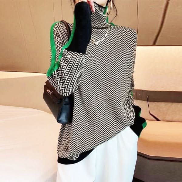 Oversized Turtleneck Sweater