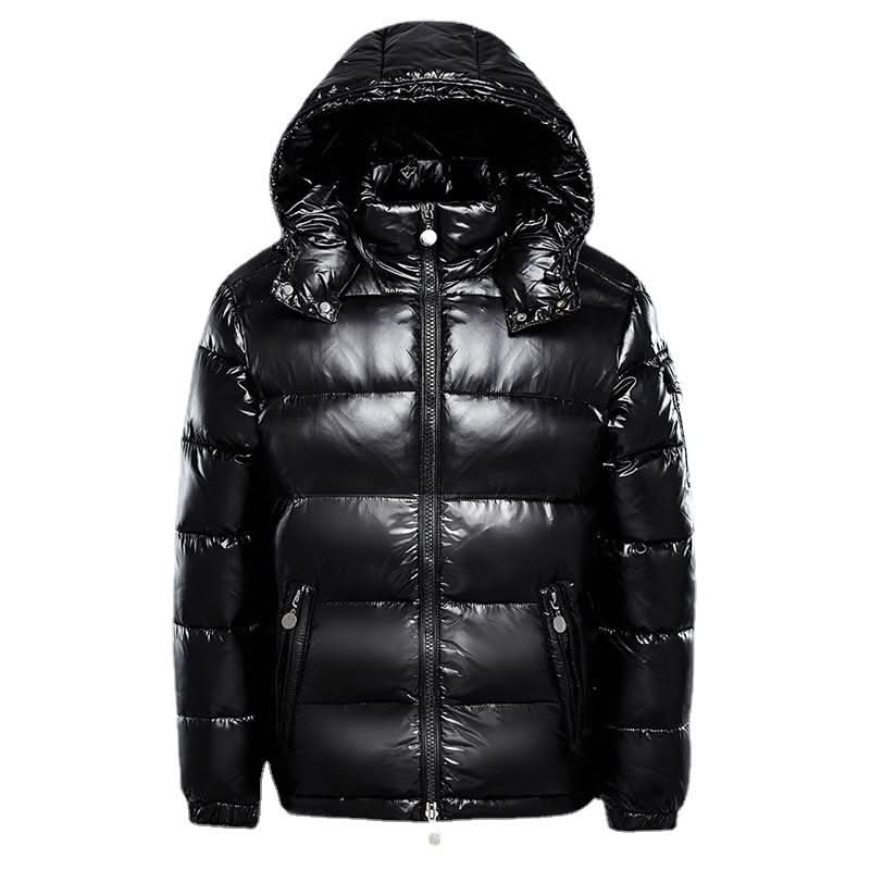 Quilted Hooded Zip Jacket