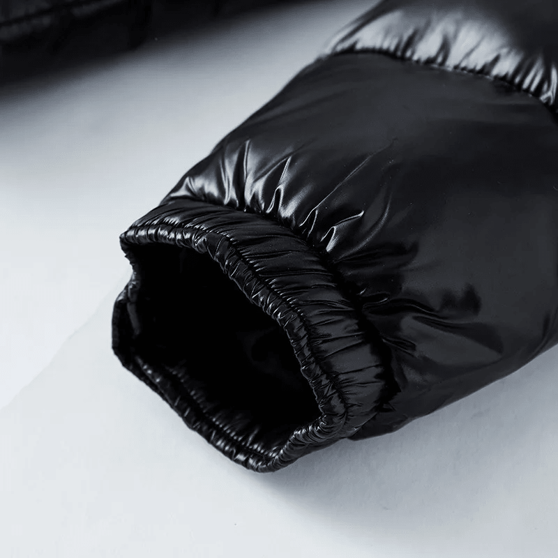 Quilted Hooded Zip Jacket