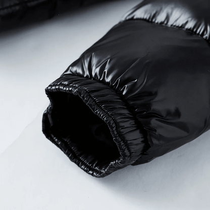 Quilted Hooded Zip Jacket