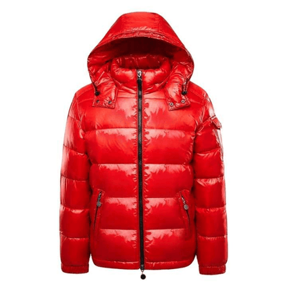 Quilted Hooded Zip Jacket