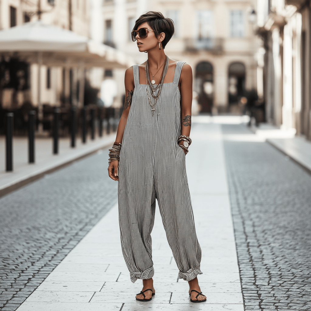 Elegant Boho Summer Jumpsuit
