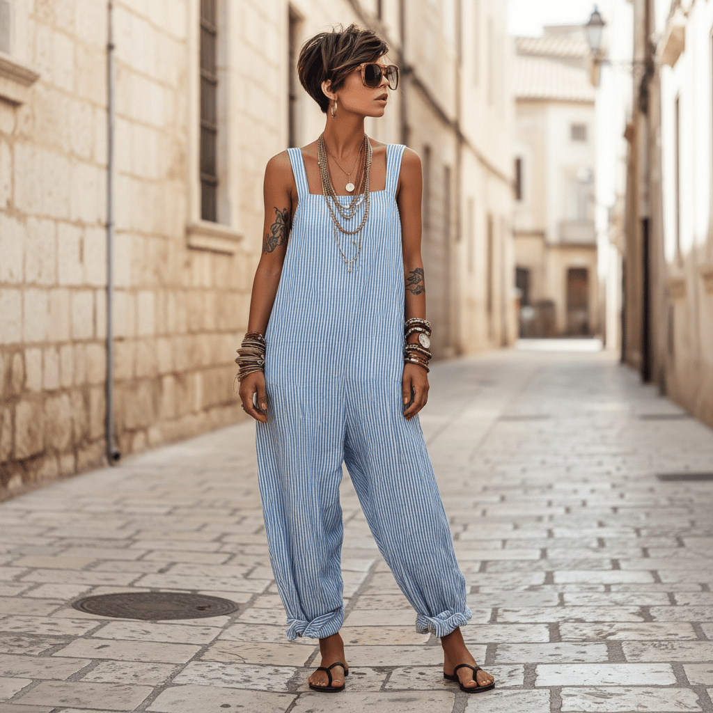 Elegant Boho Summer Jumpsuit