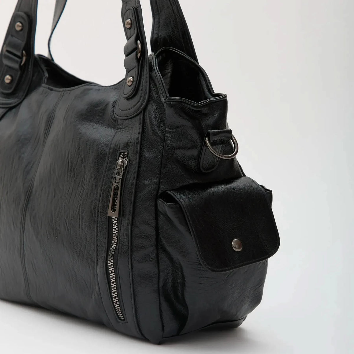 Faye | Vegane Umhängetasche aus Leder für Damen
