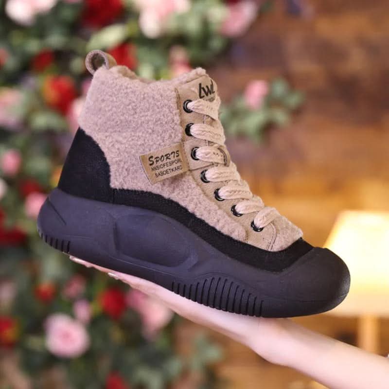 Winter High-Top Sneakers
