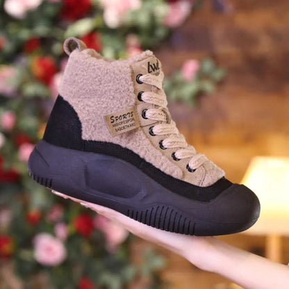 Winter High-Top Sneakers