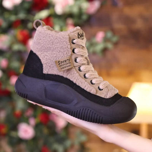 Winter High-Top Sneakers