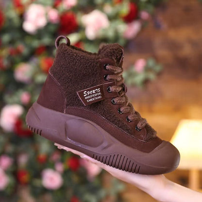 Winter High-Top Sneakers