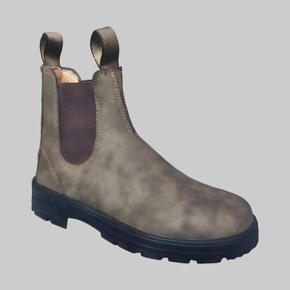 Knöchelhohe Stiefel für Regentage