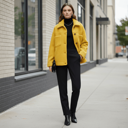 Relaxed Pocket Jacket for Casual to Smart Days