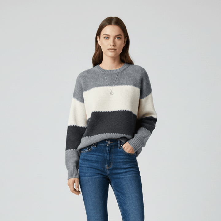 Striped Relaxed Sweater