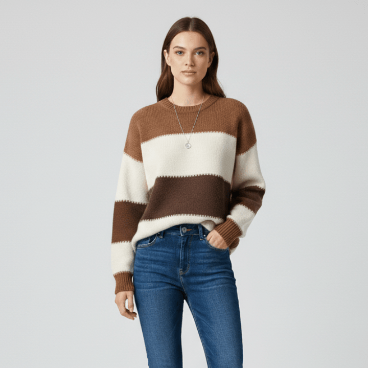 Striped Relaxed Sweater