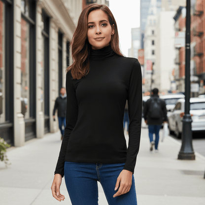 Long Sleeve Turtleneck Sweater