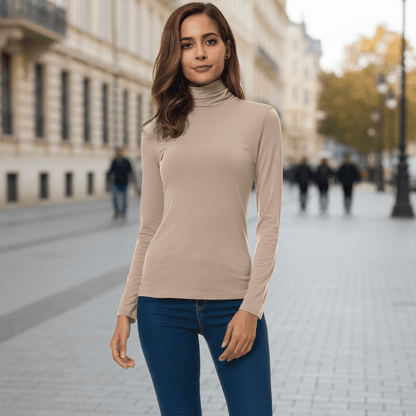 Long Sleeve Turtleneck Sweater