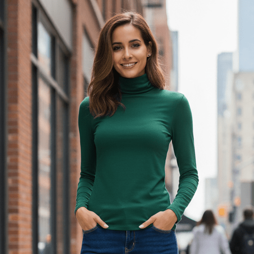 Long Sleeve Turtleneck Sweater