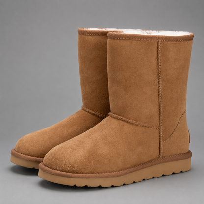 Winterstiefel bis zur Wadenmitte