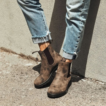 Knöchelhohe Stiefel für Regentage
