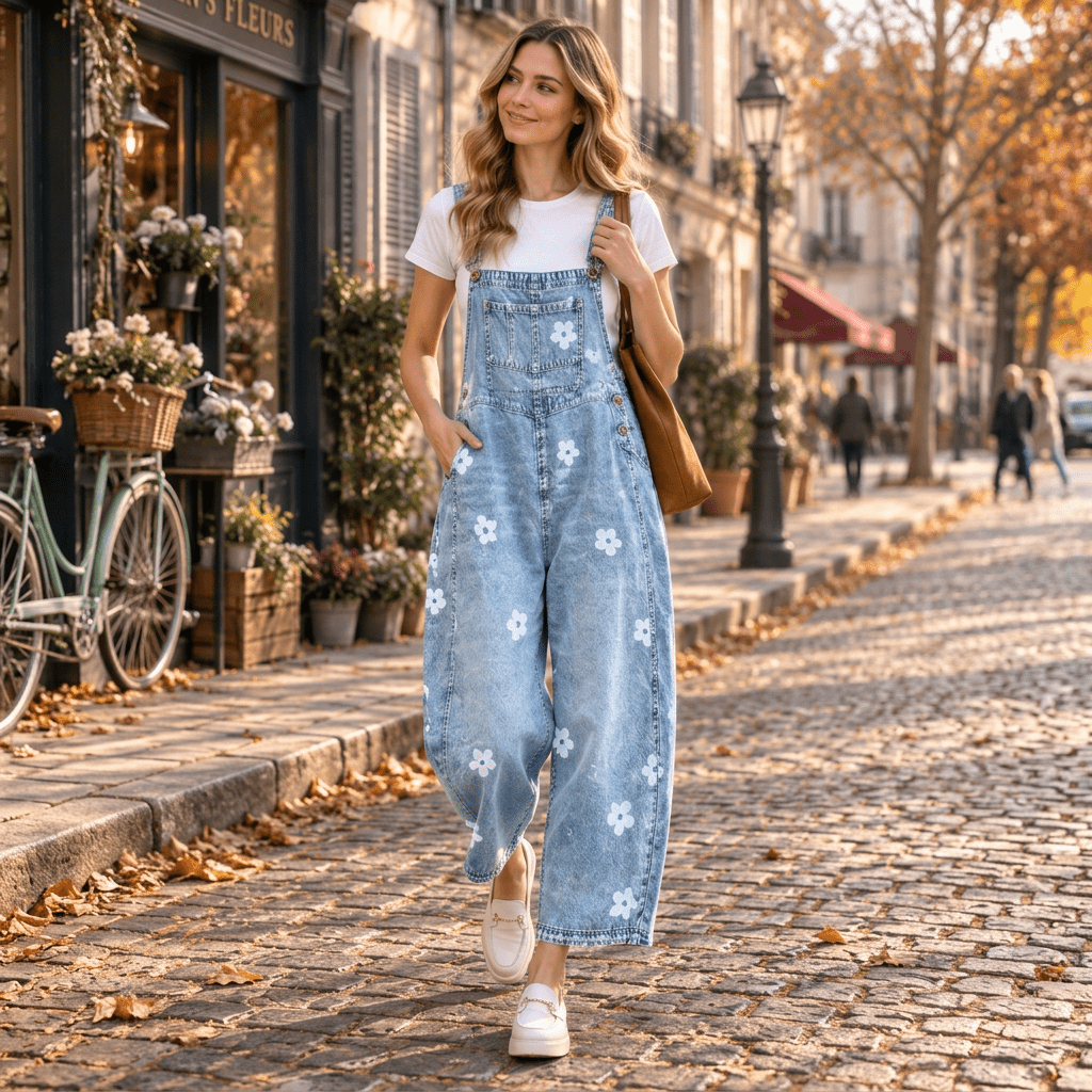 Effortless Character Wide-Leg Pants
