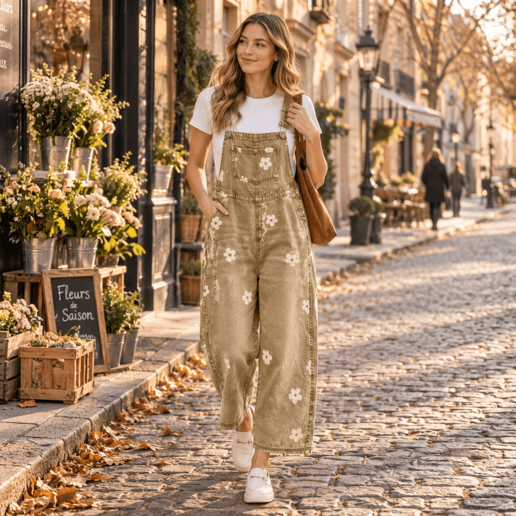Effortless Character Wide-Leg Pants