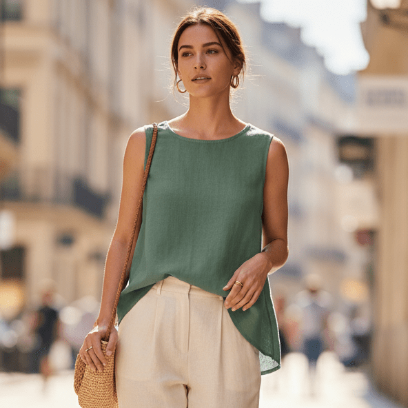 Sleeveless Summer Top