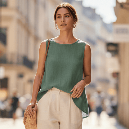 Sleeveless Summer Top